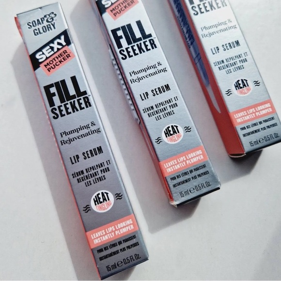 Soap & Glory Sexy Mother Pucker Fill Seeker Plumping&Rejuvenating Lip Serum NEW - Picture 4 of 13